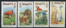 1973 Brasile, Fauna E Flora, Serie Completa Nuova (**) - Unused Stamps