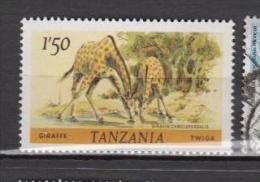 Tanzanie YV 170 N 1980 Giraffe - Giraffes
