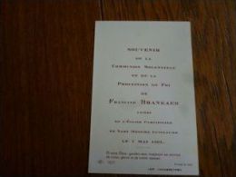 Souvenir Communion F Brankaer Sart Messire Guillaume 1961 - Communion