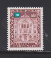 Liechtenstein Mi D 62 Government Palace, Vaduz 1976 - Dienstzegels