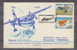 1983 - Raliu Aviatic European   Oblitération Spéciale - Covers & Documents