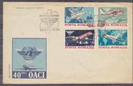 1984 - 4O ANI OACI Oblitération Spéciale F.D.C. - Covers & Documents