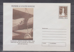 CARTE POSTALA -  Pionieri Ai Aviatiei Romane / Locotenent Adrian Adamiu - Storia Postale