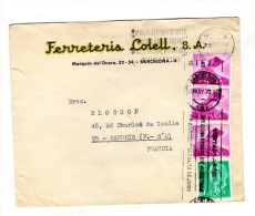 Lettre , ESPAGNE , BARCELONA , 1970 , FERRETERIA COLELL S.A. - Maschinenstempel (EMA)