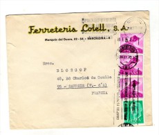 Lettre , ESPAGNE , BARCELONA , 1970 , FERRETERIA COLELL S.A. - Macchine Per Obliterare (EMA)