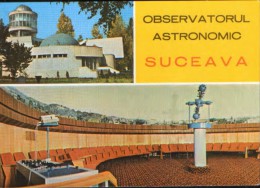 Romania, Postcard,unused - Astronomical Observatory Of Suceava - 2/scans - Astronomie