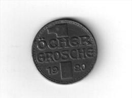 Pièce Aachen : 1 Ocher Grosche 1920 (noircie) - 5 Pfennig