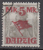 Danzig     Scott No.  29a    Used     Year  1920 - Oblitérés