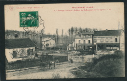 BALLANCOURT - Passage à Niveau à La Gare De Ballancourt Sur La Ligne P.L.M. - Ballancourt Sur Essonne