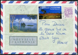 NOUVELLE CALÉDONIE - N° 655 + PA 300 / LETTRE AVION DE VAO LE 27/8/1994 , POUR LA FRANCE - TB - Storia Postale