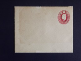 Grande Bretagne Entier Postal Neuf One Penny Rouge - Luftpost & Aerogramme