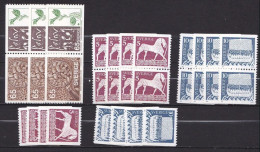 SWEDEN Duplicated MNH Pairs And Singles As Shown On Scan - Unclassified