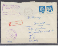 Plic Circulat Pe Ruta Arad  - Bucuresti  In Anul 1984 - Lettres & Documents