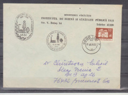 Plic Circulat  In IASI Anul 1 - Lettres & Documents