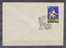 Plic Cu Stampila Speciala  C.M.Fotbal ITALIA 90 - Lettres & Documents