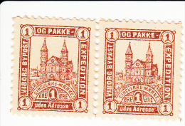 Denemarken Lokale Post Viborg DAKA-cataloog Nr.15 In Paar  10.00DKK - Ortsausgaben
