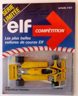 MODELE REDUIT AU 1/53e- FRANCE- FORMULE 1-  RENAULT-ELF RS 10/14 DE 1979- NEUVE SOUS BLISTER- SÉRIE LIMITÉE- 2 SCANS - Altri & Non Classificati