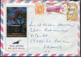 NOUVELLE CALÉDONIE - N° 481 + 493 + PA 231 / LETTRE AVION DE TONTOUTA-AERODROME LE 9/5/1985 , POUR LA FRANCE - TB - Cartas & Documentos