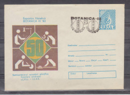 Plic Cu Stampila Speciala  Botanica III - Lettres & Documents