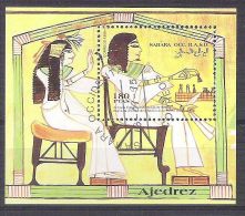 Sahara OCC R.A.S.D 1995 Egypt, Perf. Sheet, Used AB.021 - Fantasie Vignetten