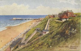 SALMON ART CARD - HOWARD - 4227 - THE ZIG-ZAG, WEST CLIFF, CROMER - Autres & Non Classés