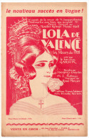 Lola De Valence, Jacques-Charles, Pothier, René Mercier, Garick, Revue Montmartre Aux Nues, Moulin-Rouge, Valerio - Gesang (solo)