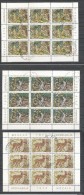 Yugoslavia 1970 Frescoes, 3 Blocks, Used AB.063 - Usati