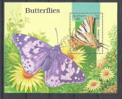 Somali 1998 Butterflies, Perf. Sheet, Used AB.079 - Somalia (1960-...)