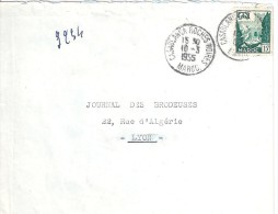 10363  CASABLANCA  ROCHES NOIRES - MAROC - Lettres & Documents
