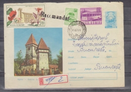 Lettre Distribué Route IASI - Bucuresti - Covers & Documents