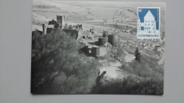 Luxemburg 1058 Yt 1008 Maximumkarte MK/MC, ESST, Burg Burscheid - Maximum Cards