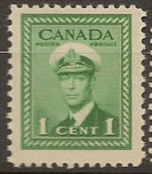 CANADA 1942 1c KGVI SG 375 UNHM #BZ73 - Unused Stamps