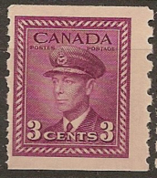 CANADA 1942 3c KGVI Coil SG 392 UNHM #BZ65 - Rollen