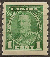 CANADA 1935 1c KGV Coil SG 352 UNHM #BZ57 - Francobolli In Bobina