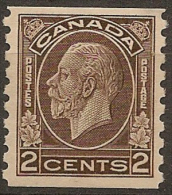 CANADA 1932 2c KGV Coil SG 327 UNHM #BZ55 - Rollen