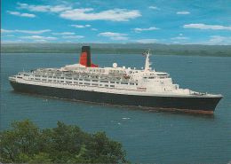 UK - Southampton - Queen Elizabeth 2 - Cunard Line - Southampton