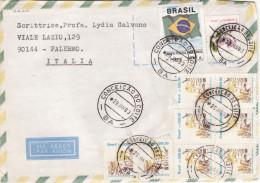 BRASILE /   ITALIA  -  Cover _ Lettera - Commemorativi - Cartas & Documentos