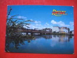 RECIFE Ponte Boa Vista Sobre O Rio Capibaribe,ARKONA SHIP SIGN - Recife