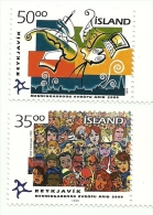 1999 - Islanda 876 A/B Capitale Della Cultura    ------ - Unused Stamps