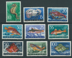 YUGOSLAVIA YVERT Nº 697/05 * - Unused Stamps