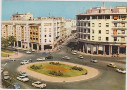 Afrique,africa,maghreb,MA ROC,MOROCCO,RABAT,il Y A 45 Ans,rond Point,place Mohammed 5,carte Animée,commerce - Rabat