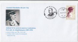 IULIU HATEGANU, SCIENTIST, SPECIAL COVER, 2010, ROMANIA - Covers & Documents