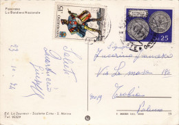 COMMEMORATIVI  _ SAN MARINO   - Card _ CARTOLINA  /   Lire 15 + 25 - Briefe U. Dokumente