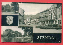 144295 /  STENDAL - BREITE STRASSE MIT -  DDR Germany Deutschland Allemagne Germania TO Bulgaria Bulgarie Bulgarien - Stendal