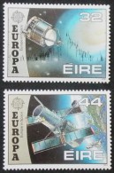 IRELAND 1991 EUROPA SPACE COMMUNICATIONS GIOTTO HUBBLE SET MNH - Neufs