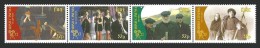 IRELAND 1996 FILMS CINEMA MUSIC THE COMMITMENTS MY LEFT FOOT THE FIELD SET MNH - Unused Stamps