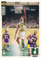 Basket NBA (1994), SAM PERKINS, SEATTLE SUPERSONICS, Collector´s Choice (n° 424), Upper Deck, Trading Cards... - 1990-1999