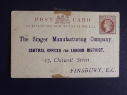 Grande Bretagne Entier Postal - Material Postal