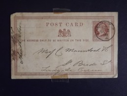 Grande Bretagne Entier Postal De Londres - Postwaardestukken