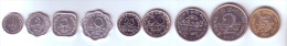 Sri Lanka 9 Coins Lot - Sri Lanka